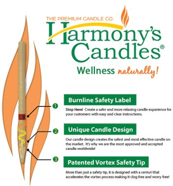 Harmony Candles - Safest Ear Candles Available on the Market Today