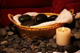 Hot stone therapy