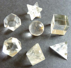 Sacred Geometry Crystal Set