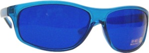 Blue Colored Glasses